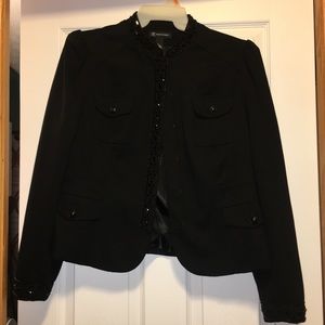 Beaded blazer style jacket